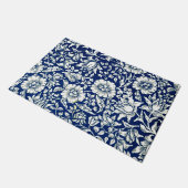 Blue Mallow van William Morris,  Deurmat (Schuin)