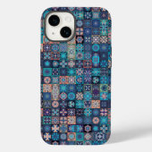Blue Mandala Enic | iPhone 14 Hoesje-Mate Case-Mate iPhone Case (Achterkant)