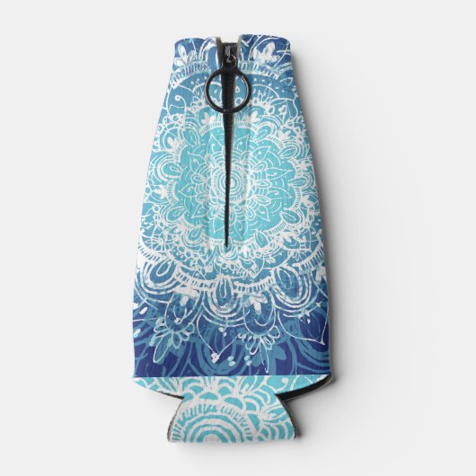 Blue Mandala Flesjeskoeler (Achterkant)