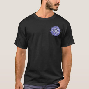 Blue Mandala Fractal 200706072332 T-shirt