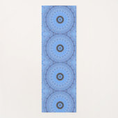 Blue mandala magic yoga mat (Voorkant)