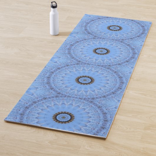 Blue mandala magic yoga mat (In situ)