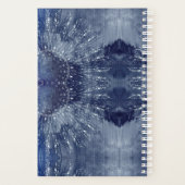 Blue Mandala Monogrammed Planner (Achterkant)