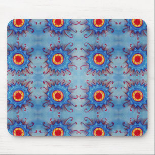 Blue mandala Mousepad Muismat