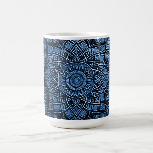 Blue Mandala Mug (Centre)