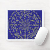 Blue Mandala Muismat (Met muis)