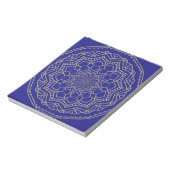 Blue Mandala Notitieblok (Gedraaid)