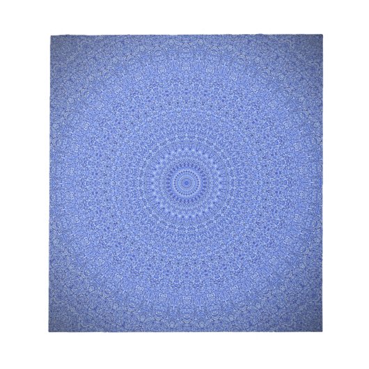 Blue Mandala Notitieblok (Voorkant)