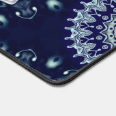 Blue Mandala Pattern Bureaumat (Hoek)