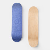 Blue Mandala Skateboard (Voorkant)