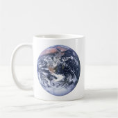 Blue Marble Earth  Space Foto Koffiemok (Links)