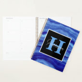 Blue Marble Personalised Monogram Name Planner (Display)