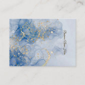Blue Marble Store Earring Display Card Visitekaartje (Voorkant)
