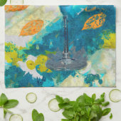 Blue Margarita Bar Towel Theedoek (Gevouwen)