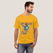Blue Marlin Crew T-shirt (Voorkant volledig)