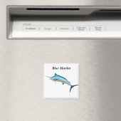 Blue Marlin Game Fish Magneet (Insitu (Vaatwasser))
