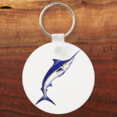 Blue Marlin Keyring Sleutelhanger (Voorkant)