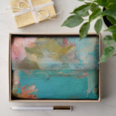 Blue Martini Glam Woman Decoupage Tissuepapier (Geschenk)