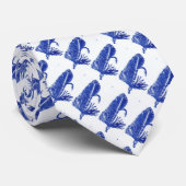 "Blue" Matuka Streamer, forel Stropdas (Opgerold)