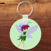 Blue Meadow Fairy Sleutelhanger (Voorkant)