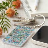 Blue Meadow Sleutelhanger (Voorkant Rechts)