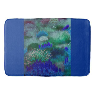 Blue Meadows Bath Mat