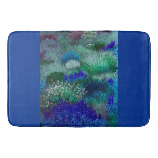 Blue Meadows Bath Mat (Voorkant)