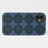 Blue Medieval Tapestry Pattern Cool iPhone 5 Hoesj Case-Mate iPhone Case (Achterkant (horizontaal))