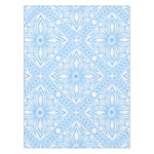 Blue Mediterranean Italian Tile Decorative Pattern Tafelkleed (Voorkant)