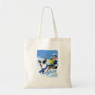 Blue merle Canvas tas