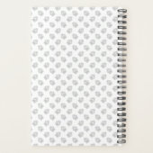 Blue Merle French Bulldog Frenchie Cute Dog & Name Planner (Achterkant)