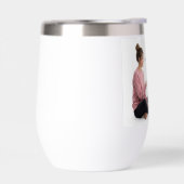 Blue Merle Sheltie Funny Wine Friend (Gauche)