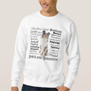 Blue Merle Sheltie Traits T-Shirt