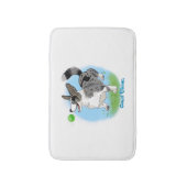 Blue merle Welsh Corgi Cardigan - badmat / Pet. (Voorkant Verticaal)