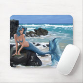 Blue Mermaid Muismat (Met muis)