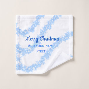 Blue merry noël scintillant lignes de parties scin