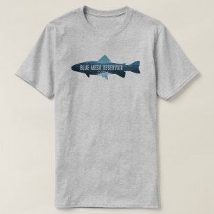 Blue Mesa Reservoir Colorado Fish T-shirt