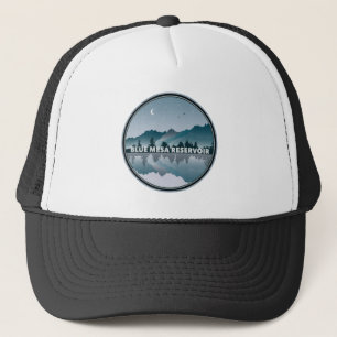 Blue Mesa Reservoir Colorado Reflectie Trucker Pet