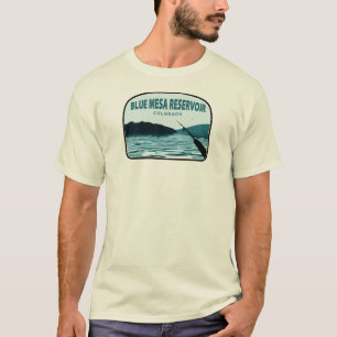 Blue Mesa Reservoir Colorado Vist Rod T-shirt