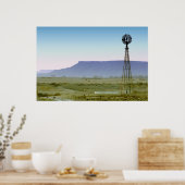 Blue Mesas Majesty Poster (Keuken)