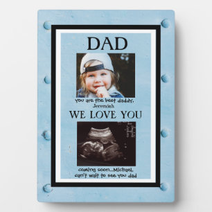 Blue Metal Stud Background Ultrasound 2 Foto Fotoplaat