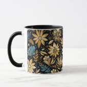 Blue Mexicain Floral Mug Mok (Links)