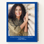 Blue Modern College Graduation Party Livre d'or (Dos)