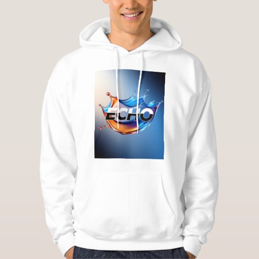 Blue Modern Gene Suno Simple T-shirt sweat - shirt (Devant)