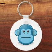 Blue Monkey Sleutelhanger (Voorkant)