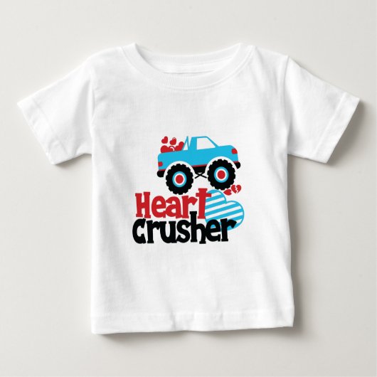 Blue Monster Truck Heart Crusher Valentijn (Voorkant)