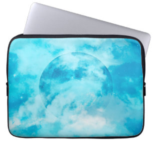 BLUE MOON ARTISTIC NGHT SKY LAPTOP SLEEVE