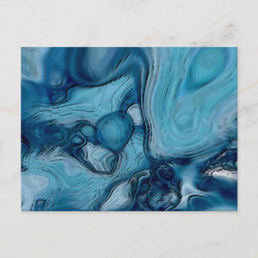 Blue Moon Briefkaart (Voorkant)