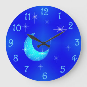 Blue Moon Clock Grote Klok