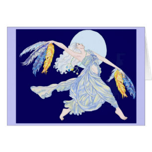 Blue Moon DAncer Card